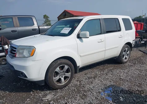 2013 Honda Pilot Exl z USA, uszkodzony, nr VIN 5FNYF4H53DB017133